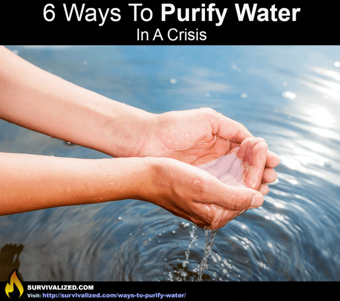 Survival water purification methods filtering handy min read purifying primitive