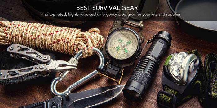 Survival kit gear essential emergency need put