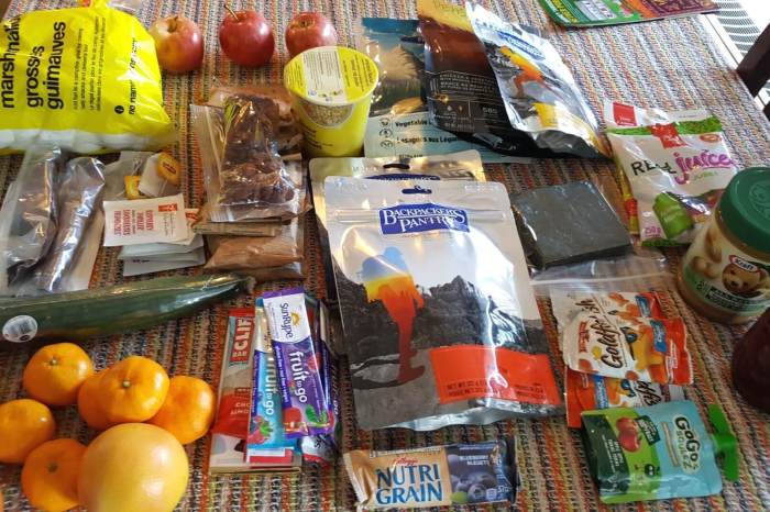 Camping snacks easiest easy get