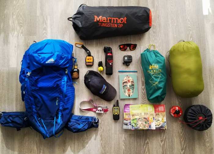 Backpacking essentials nomadswithapurpose