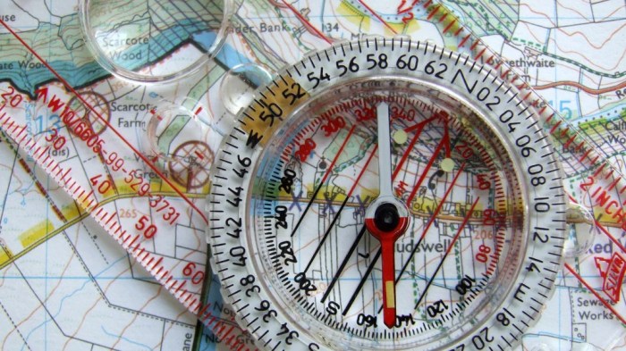 Compass map navigation navigate use